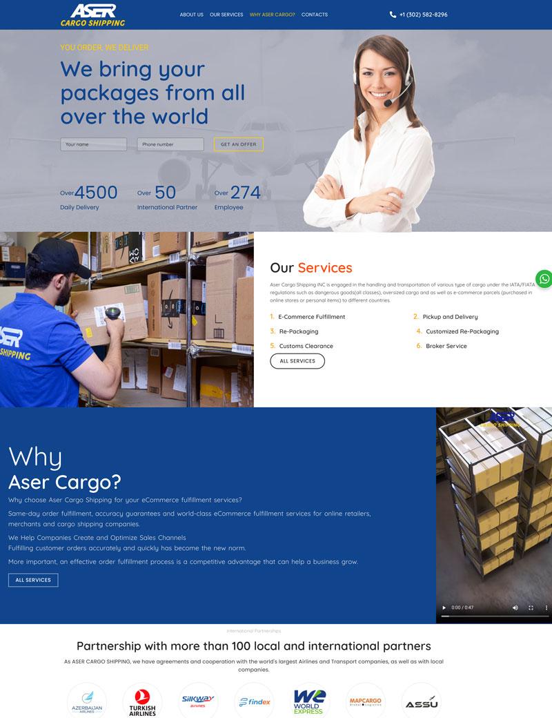 Aser Cargo Shipping (asercargoshipping.com)